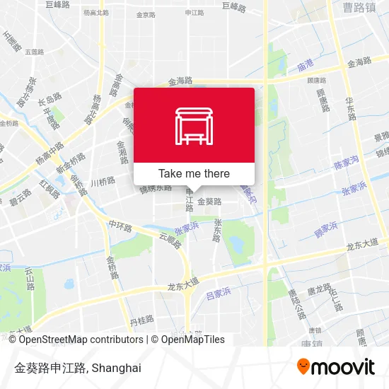 金葵路申江路 map