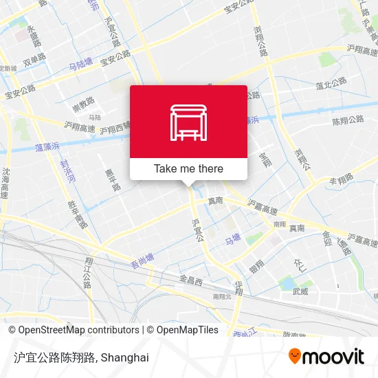沪宜公路陈翔路 map