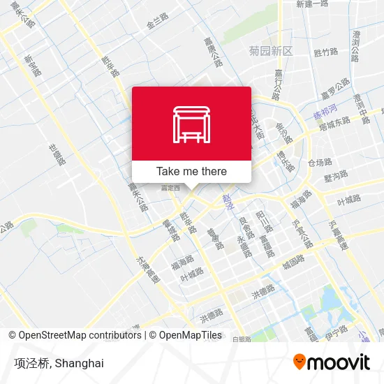 项泾桥 map