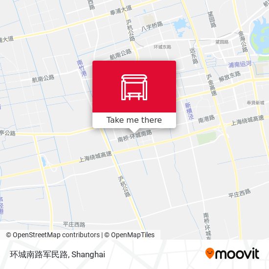 环城南路军民路 map