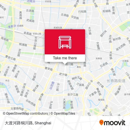 大渡河路铜川路 map