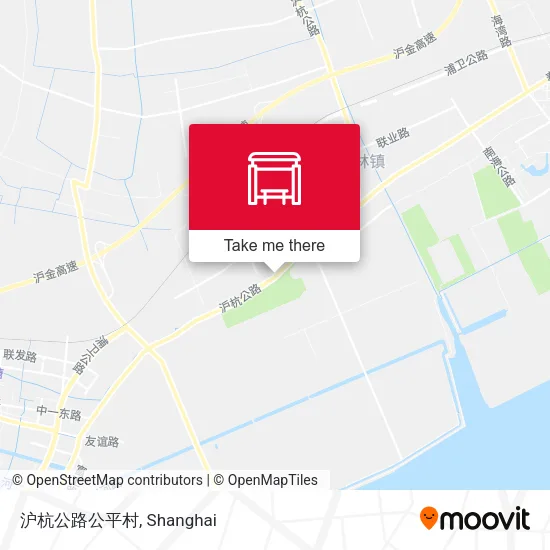 沪杭公路公平村 map