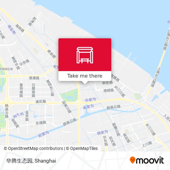 华腾生态园 map