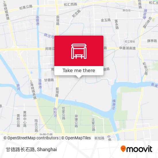 甘德路长石路 map