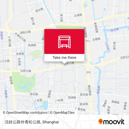 沈砖公路外青松公路 map