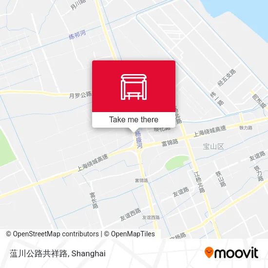 蕰川公路共祥路 map