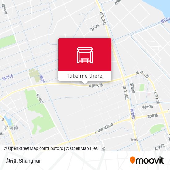 新镇 map