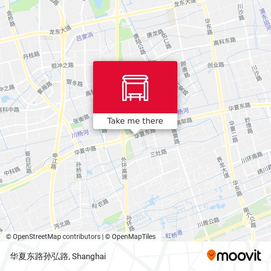 华夏东路孙弘路 map