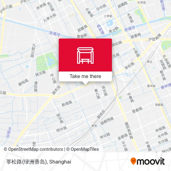 莘松路(绿洲香岛) map