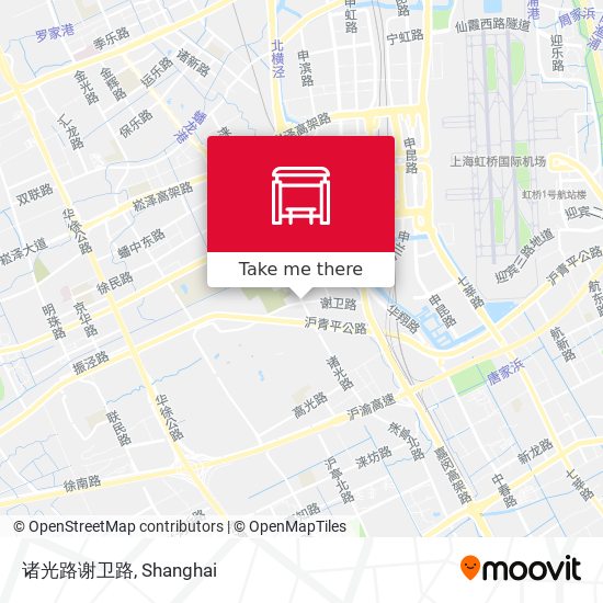 诸光路谢卫路 map