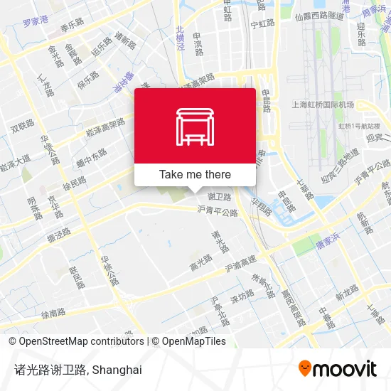 诸光路谢卫路 map