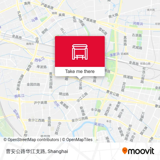 曹安公路华江支路 map