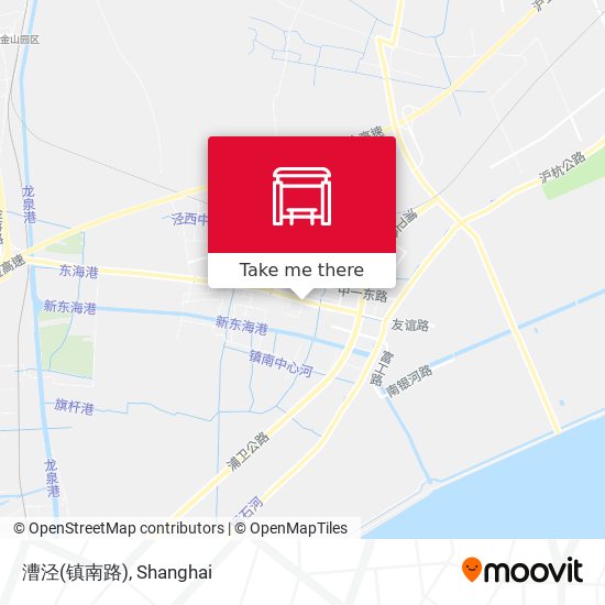 漕泾(镇南路) map