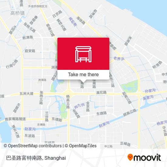 巴圣路富特南路 map