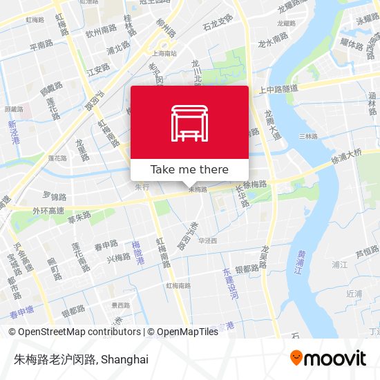 朱梅路老沪闵路 map