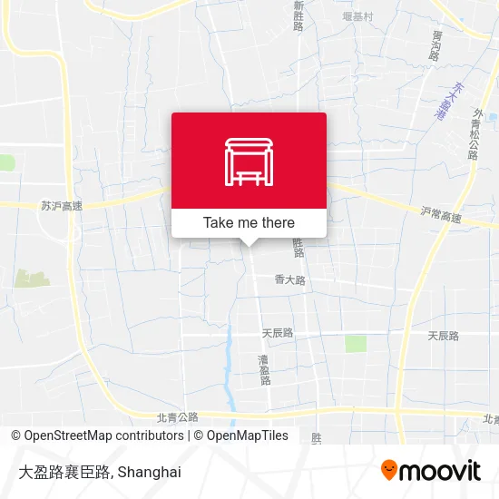 大盈路襄臣路 map