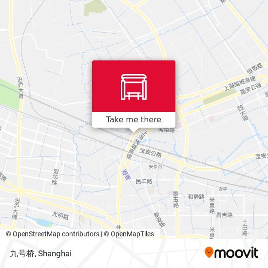 九号桥 map