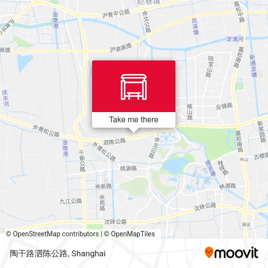 陶干路泗陈公路 map