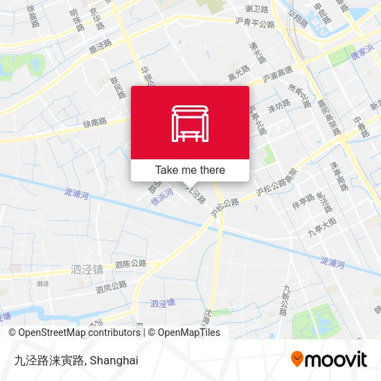 九泾路涞寅路 map