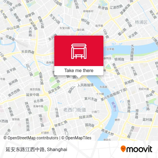 延安东路江西中路 map