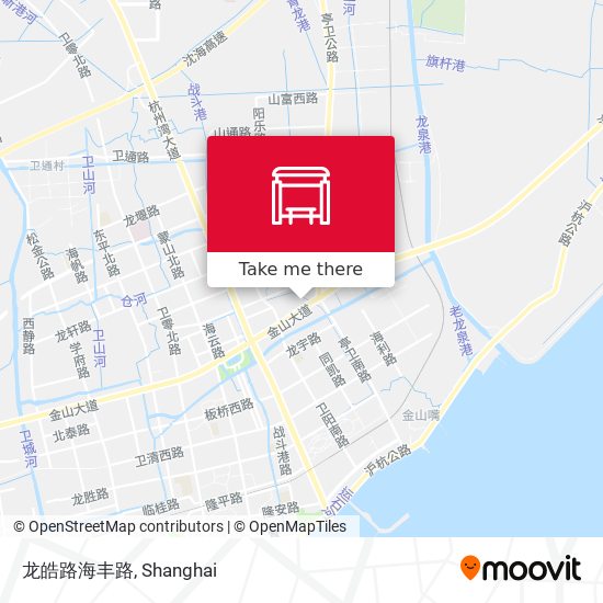龙皓路海丰路 map
