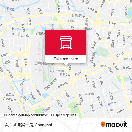 友乐路迎宾一路 map