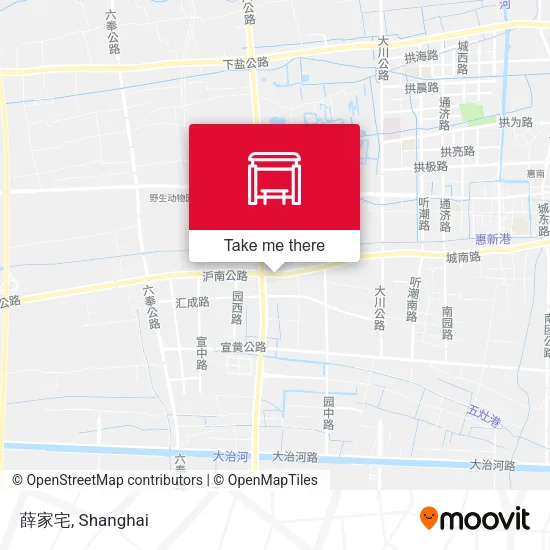 薛家宅 map