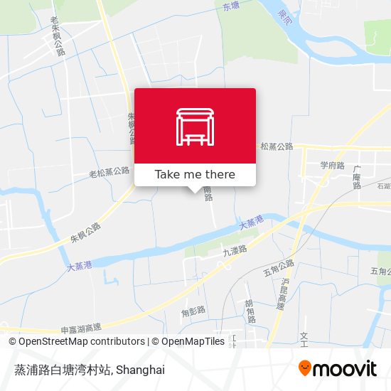 蒸浦路白塘湾村站 map