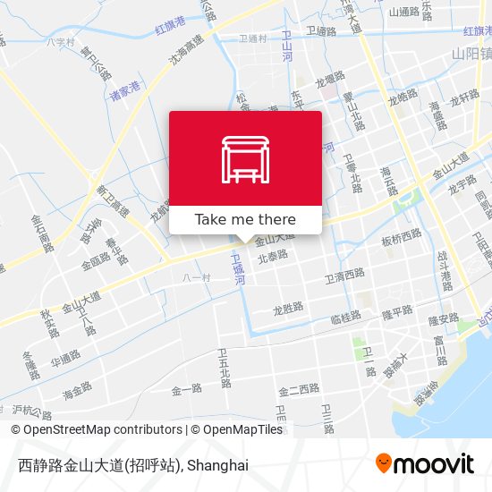 西静路金山大道(招呼站) map