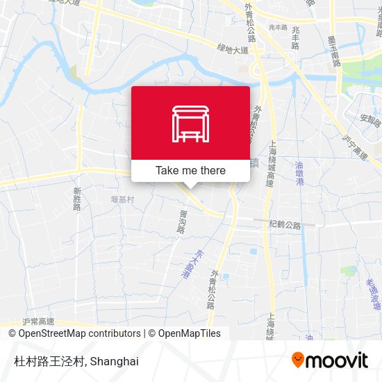 杜村路王泾村 map