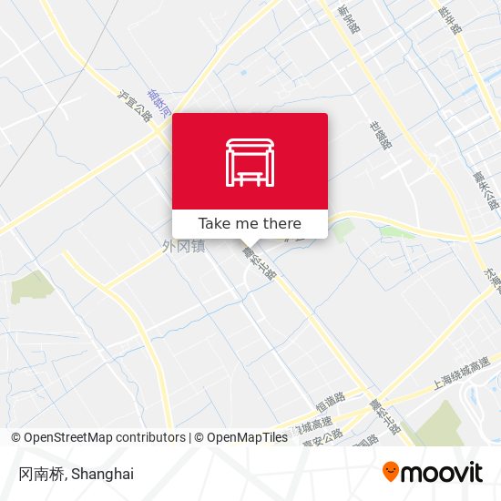 冈南桥 map