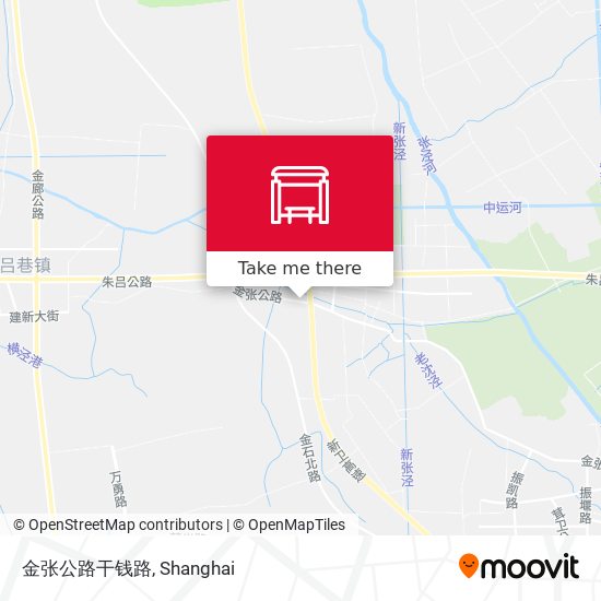 金张公路干钱路 map