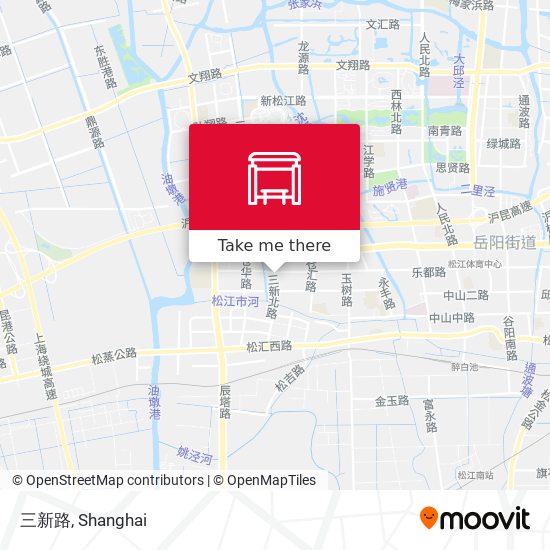 三新路 map