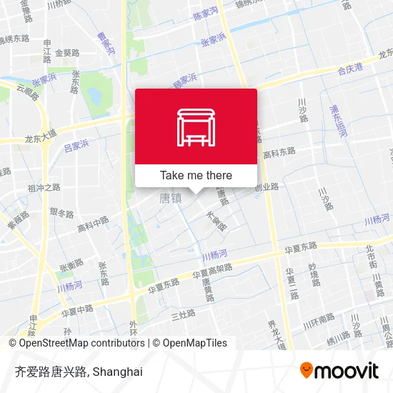 齐爱路唐兴路 map
