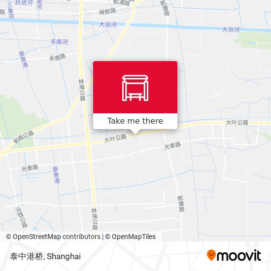 泰中港桥 map