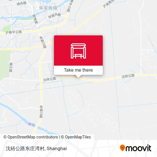 沈砖公路东庄湾村 map