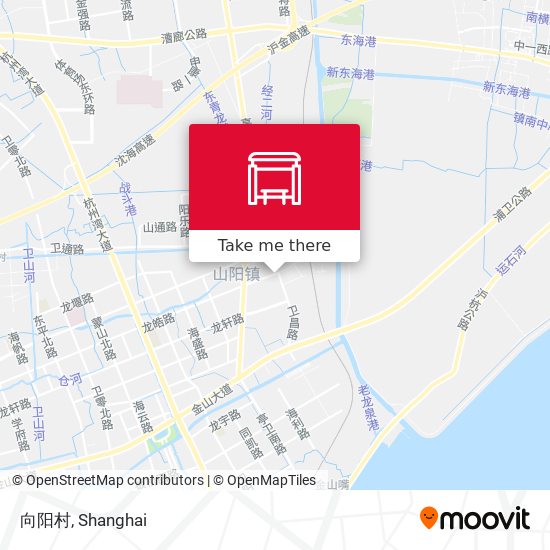 向阳村 map