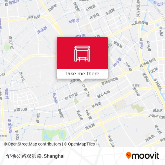 华徐公路双浜路 map