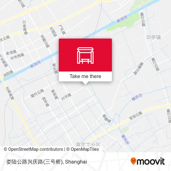 娄陆公路兴庆路(三号桥) map