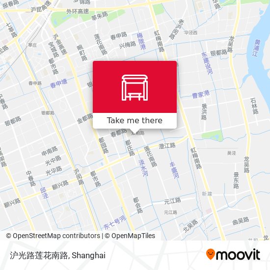 沪光路莲花南路 map