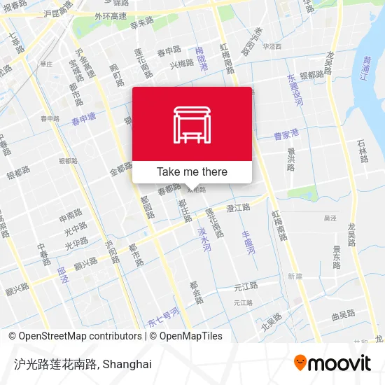 沪光路莲花南路 map