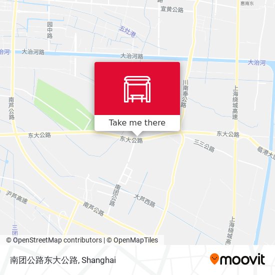南团公路东大公路 map
