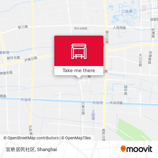 宣桥居民社区 map