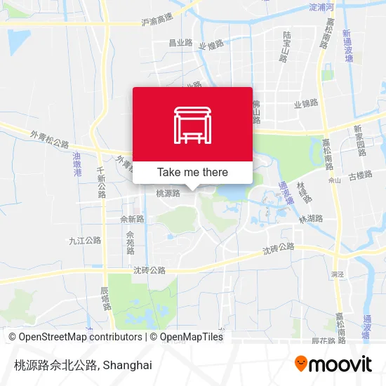 桃源路佘北公路 map