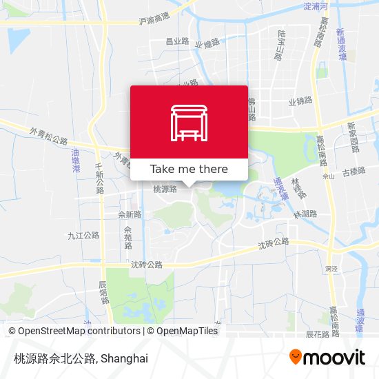 桃源路佘北公路 map