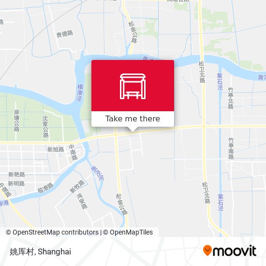 姚厍村 map