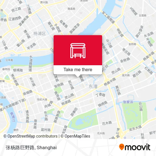 张杨路巨野路 map