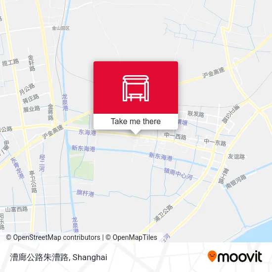 漕廊公路朱漕路 map