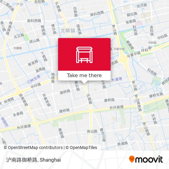 沪南路御桥路 map