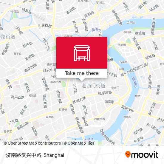 济南路复兴中路 map
